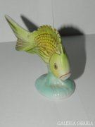 Hollóházi porcelán hal különleges festésű 7,5 cm