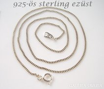 925-ös valódi, sterling ezüst nyaklánc 45cm-es SL-EÜL01