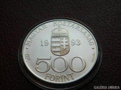 1993-s 500 Ft ezüst érme