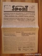 Nemzeti Sport napilap - 1944. nov. 10