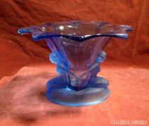  Walter & Sohne art deco üveg váza