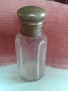 Mini antik parfümös üveg "postával"