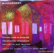 Mussorgsky: Egy kiállítás képei bakelit 600 Ft