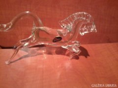 Muranoi üveg ló