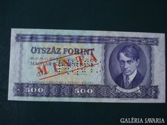 500 Forint minta 1990