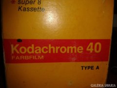 Kodachrome Super 8-as bontatlan film