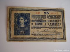 25 korona 1918