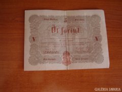 5 forint 1848/9