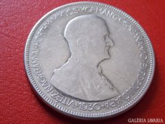 1930. évi ezüst 5 pengő F/VG 06.