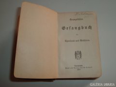 Német evengélikus imakönyv, énekeskönyv 1907-ből