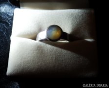 Eredeti,egyedi holdköves ezüst gyűrű LEÁRAZVA !!!