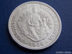 1939. évi ezüst 2 pengő XF/VF