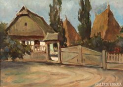 Toroczkay Oszvald (1884-1951) : Erdélyi ház