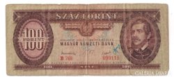 100 Forint 1949 (Rákosi) 