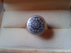 Orosz niellos ezüst pecsétgyűrű II.