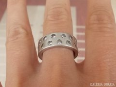 Jelzett TI SENTO ezüst gyűrű