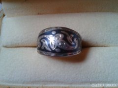 Niellos ezüst női gyűrű orosz