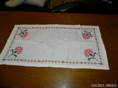 Antique hand-embroidered tablecloth