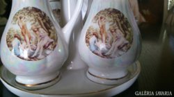 Egyedi,antik,Schulz porcelán készlet
