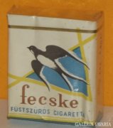 Régi Fecske cigaretta bontatlan csomagolásban