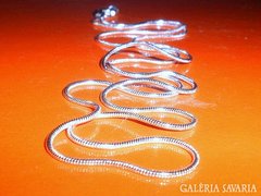 925-ös ezüst extra  kígyó mint. nyaklánc