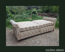Antik hattyú ágy,szófa,nyitható, kanapé 2in1 