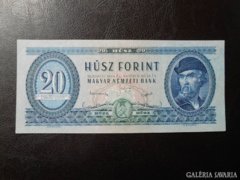 Nagyonszép 20 forint 1949 gyári festékfoltokkal