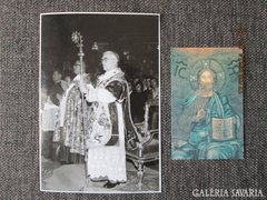 Lékai bíboros és Szendi püspök dedikált emlékek 
