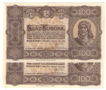 100 korona 1923 UNC 2x