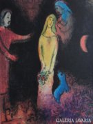 Nagy értékű, eredeti Chagall litográfia!
