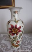 Zsolnay orchideás váza! 35 cm