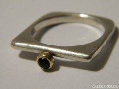 Különleges, egyedi tervezésű ezüstgyűrű
