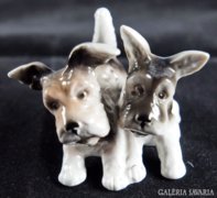 Unterweissbach porcelán kutyusok