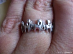 Lovas ezüst gyűrű
