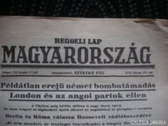Magyarország Reggeli Lap, 1940