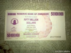 2008-as zimbabwei 50000000dollar