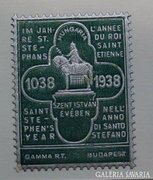 Szent István év 1938 levélzáró 2.