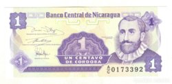 1 centavo 1991. Nicaragua UNC