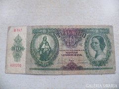 10 PENGŐ 1936 B 847 HORTHY