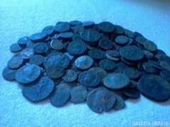 Római nagy, közép, kis és mini bronzok 225 db