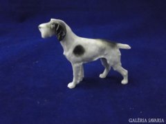 8489 Régi Metzler - Ortloff porcelán kutya