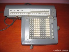 NISA   TYP AK 5  elektromos számológép