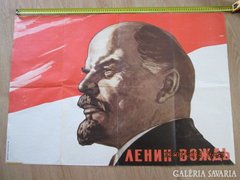 Lenin plakát eredeti Viktor Ivanov  LEÁRAZTAM