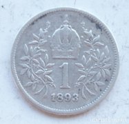 1 Corona 1893 Ag