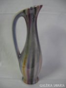 Retro kerámia lüsztermázas kancsó váza