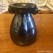 Kis fekete Badár váza
