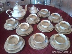 Régi Rosenthal Chippendale teás-és süteményeskészlet