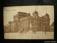Zagreb, Zágráb 1918. K.U.K cenzúra ....post card