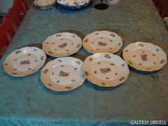 Eton mintás herendi süteményes tányérok (6 db)