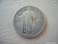 Ezüst Negyed dollár 1918 "R"